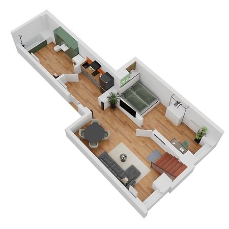 Zentral Gelegene Design-Apartments In Kreuzberg, Direkt Im Bergmannkiez Berlin Bagian luar foto